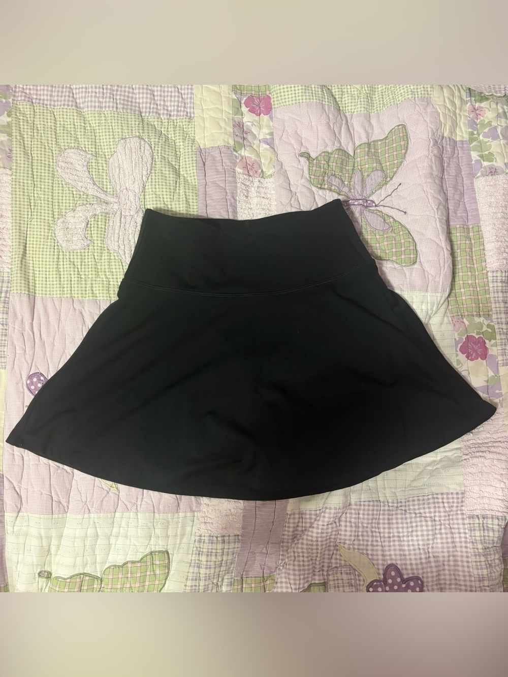 Girlfriend Collective Black Athletic Skort